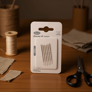 Aghi da cucito Ilan, 6 pezzi, con occhiello dorato, per cucito a mano - Product Image 3