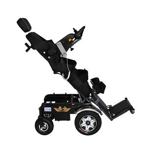 Elektrischer Rollstuhl mit Selbstverriegelnder Bremse Komfortabler Rücken Rehabilitations-Therapiebedarf - Product Image 1