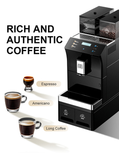 Cafetera Comercial Totalmente Automática, Máquina Profesional de Espresso de Granos a Taza con Control Táctil Inteligente para Oficina y Hotel - Product Image 2