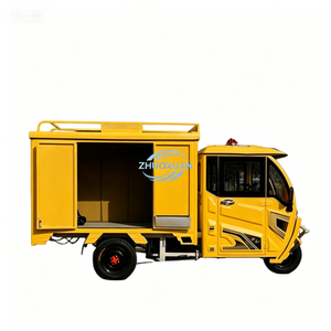 <b>2</b>-Door Freight Electric Tricycle with Storage Bucket, 200kg Loading Manufacturer Wholesale2-Door Freight Electric Tricycle with - Product Image 5