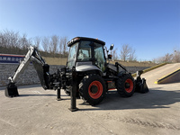 EVERUN-mini pelleteuse compacte multifonctionnelle à quatre roues motrices ERB90 2500KG de haute qualité