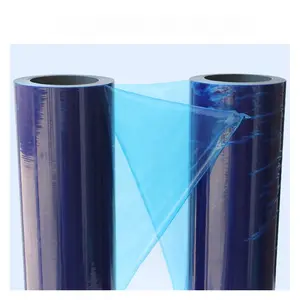 Deson film semi blue removable protective PE film for tablet display glass mirror PE paper film