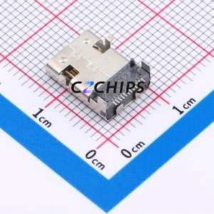 HYCW299-USBC24-119B USB Connector SMD Connector ( Connector Type: Type-C )( Gender: Female )( Mounting Type: Horizontal Mount ) - Product Image 2