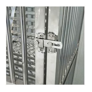 Большая трехслойная клетка для кошек из нержавеющей стали 201, прочная, экологичная, с рисунком животных, для использования в больницах и выставках. - Product Image 3