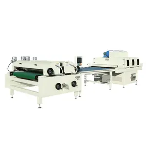 intelligent automatic mdf/plywood spraying painting machine uv coating machine for wood floor