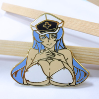 Broches pour Badge en métal personnalisé, lot de 10 pièces, épingles à revers en émail dur, pas de Logo personnalisé, personnel Design