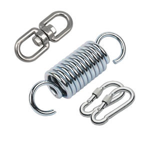 Accessoires de Pilates Plateau suspendu Air Yoga avec boucle de <span class=keywords><strong>fixation</strong></span> d'anneau de plafond de hamac en <span class=keywords><strong>acier</strong></span> inoxydable <span class=keywords><strong>pour</strong></span> un exercice pratique - Product Image 2