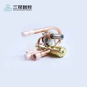 Sanhua Golden Supplier 4-way RReversing Valve For Refrigerant R32/R410A/R290/R22/R407C