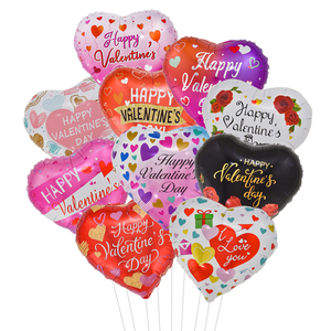 <span class=keywords><strong>Globos</strong></span> de Papel de Aluminio de 18 Pulgadas con Forma de Corazón para el Día de San Valentín, Decoraciones para el Día de San Valentín, <span class=keywords><strong>Globos</strong></span> de Amor, Regalos - Product Image 1