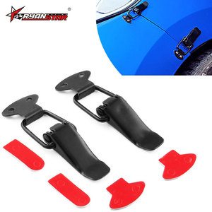 Ryanstar <b>Car</b> Body Lock Buckle Black Quick Release Engine Cover Safety <b>Clip</b> For Retrofit Upgrade - Product Image 1