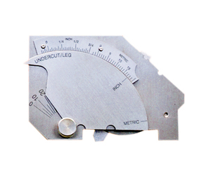 Calibro per Saldature DEM WG026 in Acciaio Inox, Tascabile, per Ispezione di Giunti e Saldature - Product Image 1
