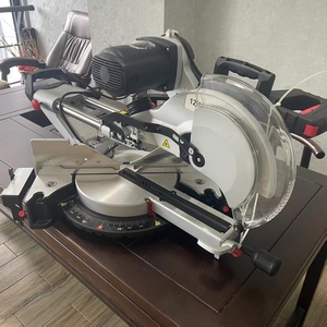 Sierra de <span class=keywords><strong>mesa</strong></span> multifuncional Sierra de inglete de 10 pulgadas y 12 pulgadas Sierra compuesta de <span class=keywords><strong>mesa</strong></span> deslizante para carpintería eléctrica - Product Image 1