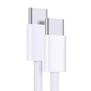 Câble USB 2.0/3.0 Type-C tressé en nylon avec conducteur en cuivre étamé et noyau en alliage d'aluminium, 60W 3A, charge rapide, 2m, pour <span class=keywords><strong>ordinateur</strong></span> et caméra - Product Image 4