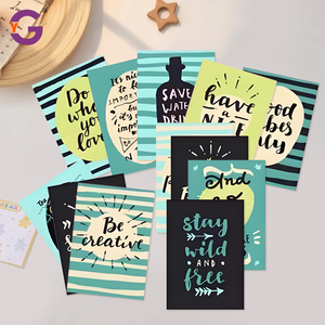 <span class=keywords><strong>Tarjeta</strong></span> de Amor Personalizada para el Cuidado Personal Positivo, Acabado Brillante y Mate Resistente al Agua, Juego de Tarjetas Motivacionales para la Salud Mental, <span class=keywords><strong>Tarjeta</strong></span> de Papel Copperplate - Product Image 1