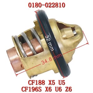Termostato 0180-022810 para ATV UTV SSV accesorios motor CF500 X5 CF188 UForce 500 U5 500cc <span class=keywords><strong>CF</strong></span> Moto parte - Product Image 2