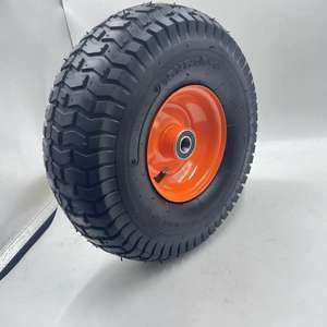 Pneus pneumatiques gonflables en caoutchouc de haute qualité 15x6.00-<span class=keywords><strong>6</strong></span> pour tondeuses à gazon, remorques et véhicules d'entrepôt – Vente directe fabricant - Product Image 1