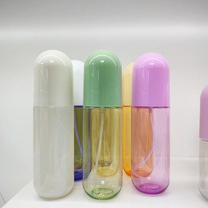 Bouteilles pulvérisatrices en plastique PET blanc en forme de capsule de 80 ml et 100 ml pour <span class=keywords><strong>brume</strong></span> fine visage et corps - Product Image 2
