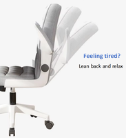 Fauteuil de direction ergonomique moderne en cuir PU - Fauteuil de bureau avec inclinaison et hauteur réglables, imperméable pour un confort tout au long de la journée