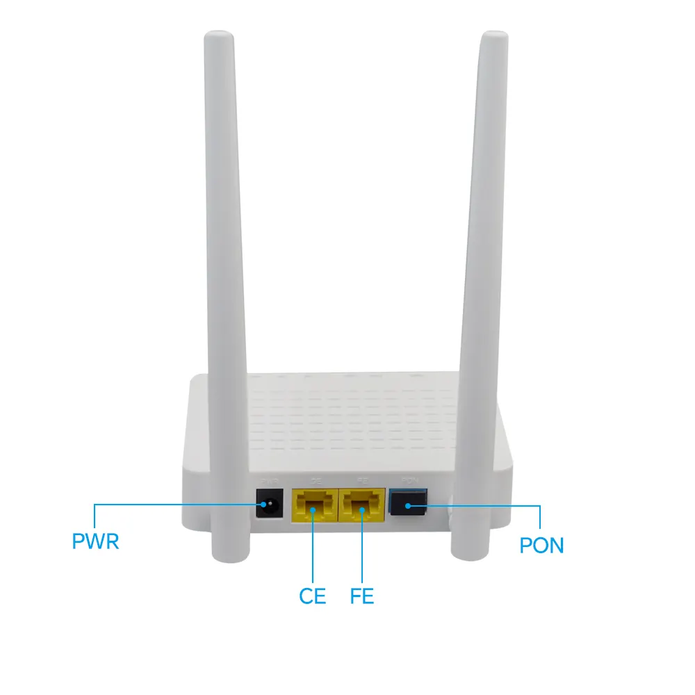 OEM/ODM ftth fibra óptica Ethernet porta óptica rede modem xpon gpon epon ont 1ge 1fe wifi onu