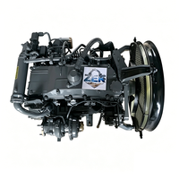 Moteur complet diesel ZEK Machinery 4HK1X 4HK1, 128,4 kW, 2000 tr/min, pour excavatrice Isuzu JCB JS220 JS220LC