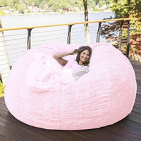2025 Bestseller Modernes Minimalistisches Extra Großes Vakuum-Outdoor-Wohnzimmer Einzelpersonen-Faulenzersofa Ohne Füllstoffe