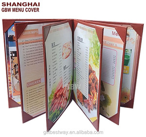 Wholesale Restaurant Menu Holders - Clear Covers & Metal Corners - View #9