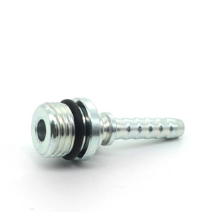 Raccord de tuyau hydraulique, filetage mâle 1/4 pour conduites d'eau haute pression, connecteur en fer - Product Image 3