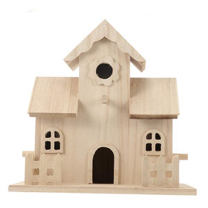 Nichoirs en bois naturel de haute qualité cage à oiseaux artisanale exquise en bois - Product Image 3