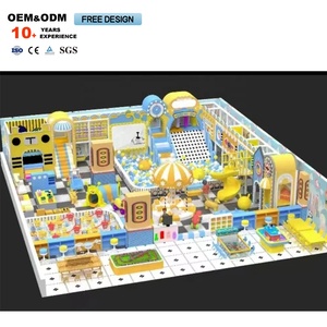 Conjunto de juegos infantiles de interior comercial al por mayor, área de juegos suave, equipo de carrusel para niños para parques de atracciones y centros comerciales - Product Image 2