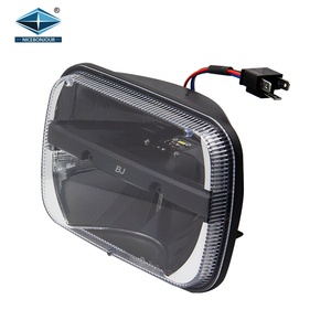 Phare Led Rectangle pour <span class=keywords><strong>Jeep</strong></span> Chevrolet Ford GMC, 2 pièces, 5x7 pouces, feu avant Rectangle, faisceau scellé - Product Image 2