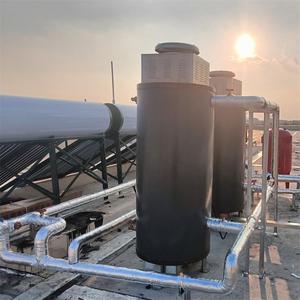 Evacuated Tube Solar Water <b>Heater</b> 24 Pipe Thermosyphon Passive Slope Roof Installation Stainless Steel Split Unpressurized - Product Image 3