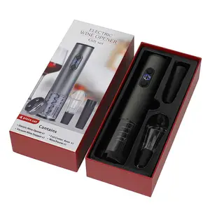 Abridor De Vinho Elétrico Série Bar Ferramentas Gift Set Decoração Do Casamento