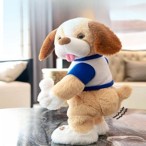 Perro Eléctrico con Movimiento de Cola, Juguete para Niños que Aprende a Hablar y Canta, Peluche Eléctrico con Movimiento de Cola - Product Image 3