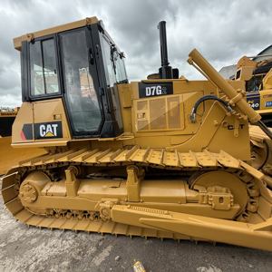 Bulldozer de orugas CAT D7G2 usado, excelentes condiciones de trabajo, bajas horas (2400), motor Cat original, rodamiento de bomba de alta eficiencia - Product Image 1
