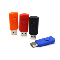 Clé USB en plastique colorée très vendue, clé USB 2.0 et 3.0, disque de stockage pour la vente au détail