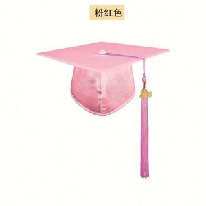 Gorro de Graduación Sublimable Mate con Borla 2025, Unisex, para Adultos, Bachiller, Maestro, Impresión Personalizada, Logotipo Bordado - Product Image 3