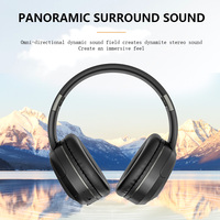 Casque sans fil supra-auriculaire ANC en gros, avec câble 3,5 mm, confortable pour le gaming, codecs AAC, vocalisme dynamique pour le voyage