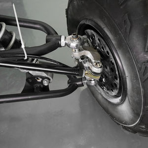 NICECNC - Extremos de Barra de Dirección Negros para ATV Yamaha <span class=keywords><strong>Raptor</strong></span> <span class=keywords><strong>700</strong></span> YFM700 <span class=keywords><strong>2013</strong></span> 2015-2021 2022-2024 - Product Image 2