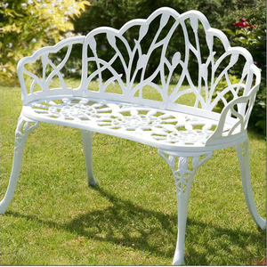 Bancos Ecológicos de Fábrica para Exteriores, Banco de Jardín de Aluminio Fundido para Exteriores - Product Image 6