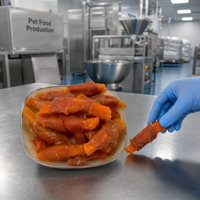 Friandises pour chiens en disques de poulet, à ingrédient unique, viande de poitrine de poulet, glycérine, sans céréales, naturelles, riches en protéines, à mâcher pour animaux de compagnie, fabrication OEM