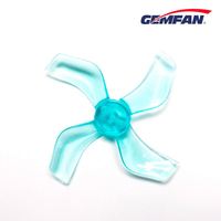 Baling-baling Gemfan 1.6 Inch PC 3.6" Pitch High Thrust untuk Sistem Pertunjukan Drone Jarak Jauh Betafpv Air 75/GepRC Tinygo
