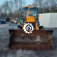 Chargeuse sur pneus d'occasion JCB-3CX 3DX 3CX 4DX 4WD 4x4, peinture d'origine de haute qualité, moteur en bon état