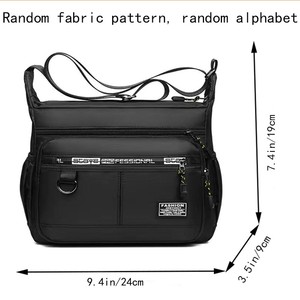 <span class=keywords><strong>Sac</strong></span> <span class=keywords><strong>Bandoulière</strong></span> <span class=keywords><strong>Homme</strong></span> Imperméable Oxford, Affaires Décontracté, Résistant, Multi-Poches - Product Image 6