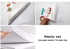 Flexography <span class=keywords><strong>A3</strong></span> A4 115g 135g 180g 코팅 인화지 자체 접착 스티커 종이 사용자 정의 잉크젯 인쇄 광택 인화지 - Product Image 5