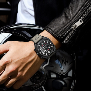 Reloj de Cuarzo de Lujo para Hombre CURREN 8398, Nuevo Diseño con Correa de Cuero, Cronómetro Resistente al Agua, Reloj Deportivo Delgado, Gran Venta - Product Image 6