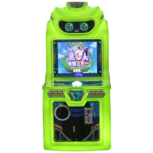 Machine de jeu vidéo d'intérieur pour enfants, tir et course, à monnayeur, avec interface en anglais, garantie 1 an - Product Image 3