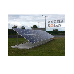 Malaikat braket pemasangan tanah untuk panel surya sistem fotovoltaik PV struktur sistem pemasangan tanah - Product Image 3
