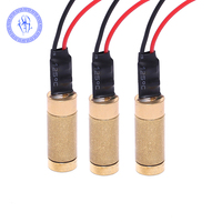 Module Laser, 2-3-5V, 15 w, à motif de points verts, focalisable, Diode Laser 50mW 532nm