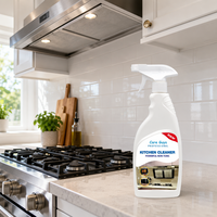 Nettoyant dégraissant en spray pour cuisine, idéal pour comptoirs, cuisinières, fours, armoires et surfaces en carrelage