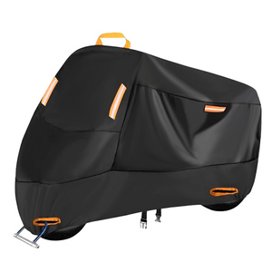<span class=keywords><strong>Housse</strong></span> de moto Oxford imperméable et robuste <span class=keywords><strong>Housse</strong></span> de soleil et de pluie durable aux UV avec protection contre la poussière emballée dans un sac - Product Image 1